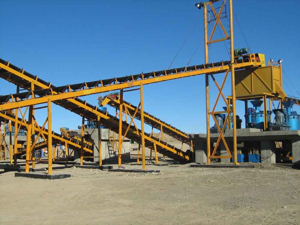 Mining coal industry stone crushing plant